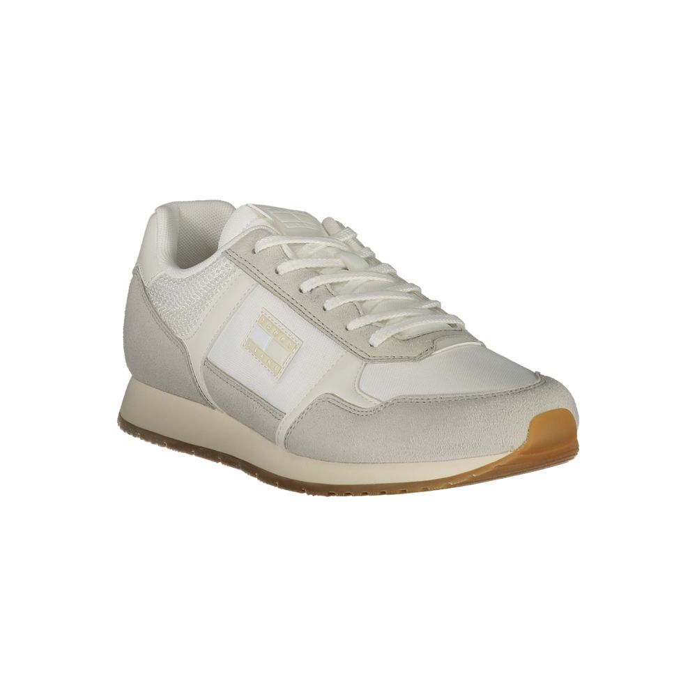 Tommy Hilfiger Athletic Sneaker — White Polyurethane