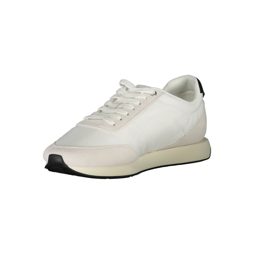 Calvin Klein Athletic Sneaker — White Polyester
