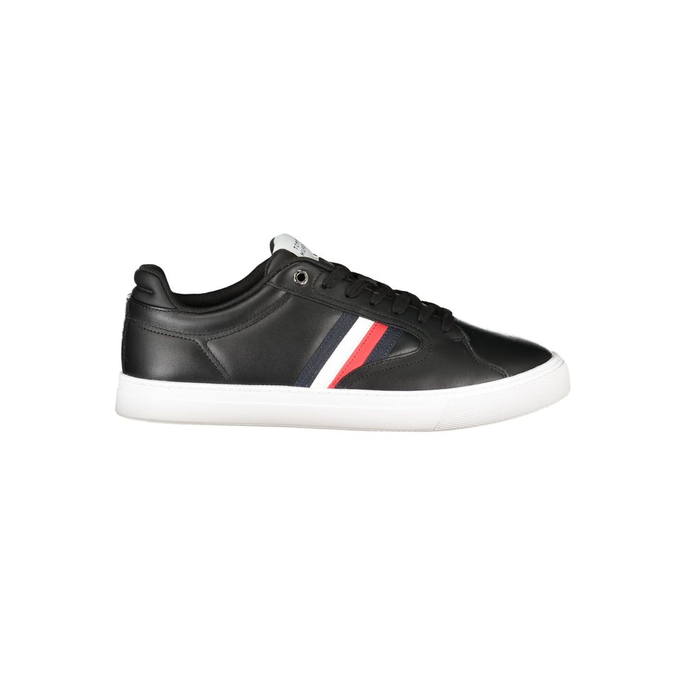 Tommy Hilfiger Athletic Sneaker — Black Polyester