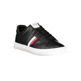 Tommy Hilfiger Athletic Sneaker — Black Polyester