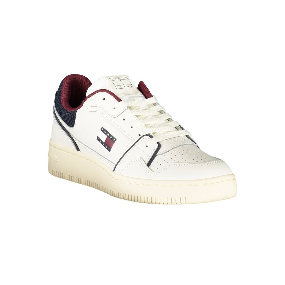Tommy Hilfiger Athletic Sneaker — White Polyurethane