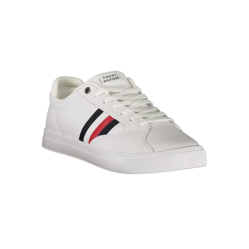 Tommy Hilfiger Athletic Sneaker — White Leather