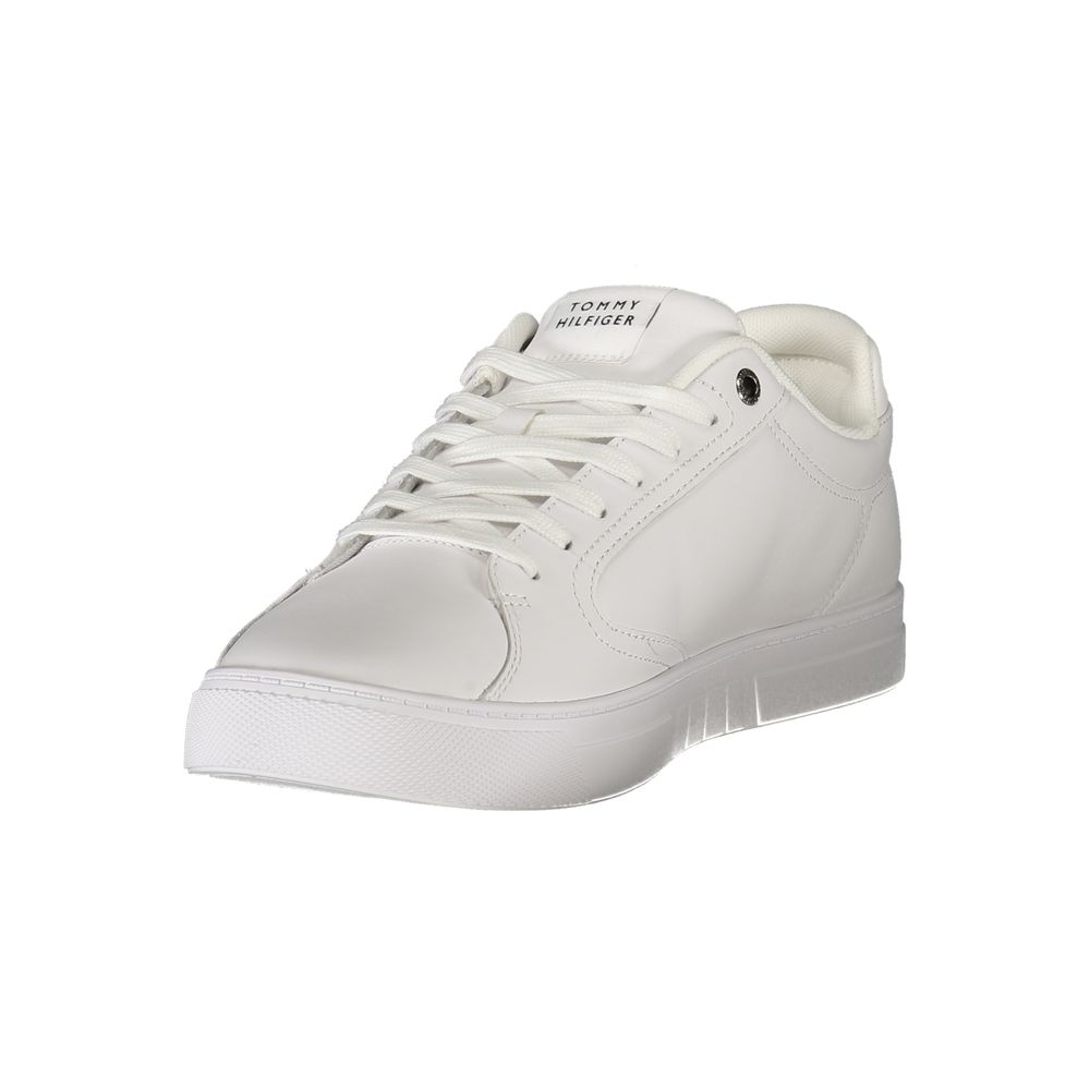Tommy Hilfiger Athletic Sneaker — White Leather