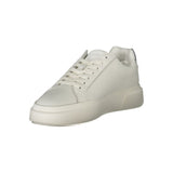 Calvin Klein Athletic Sneaker — White Polyurethane
