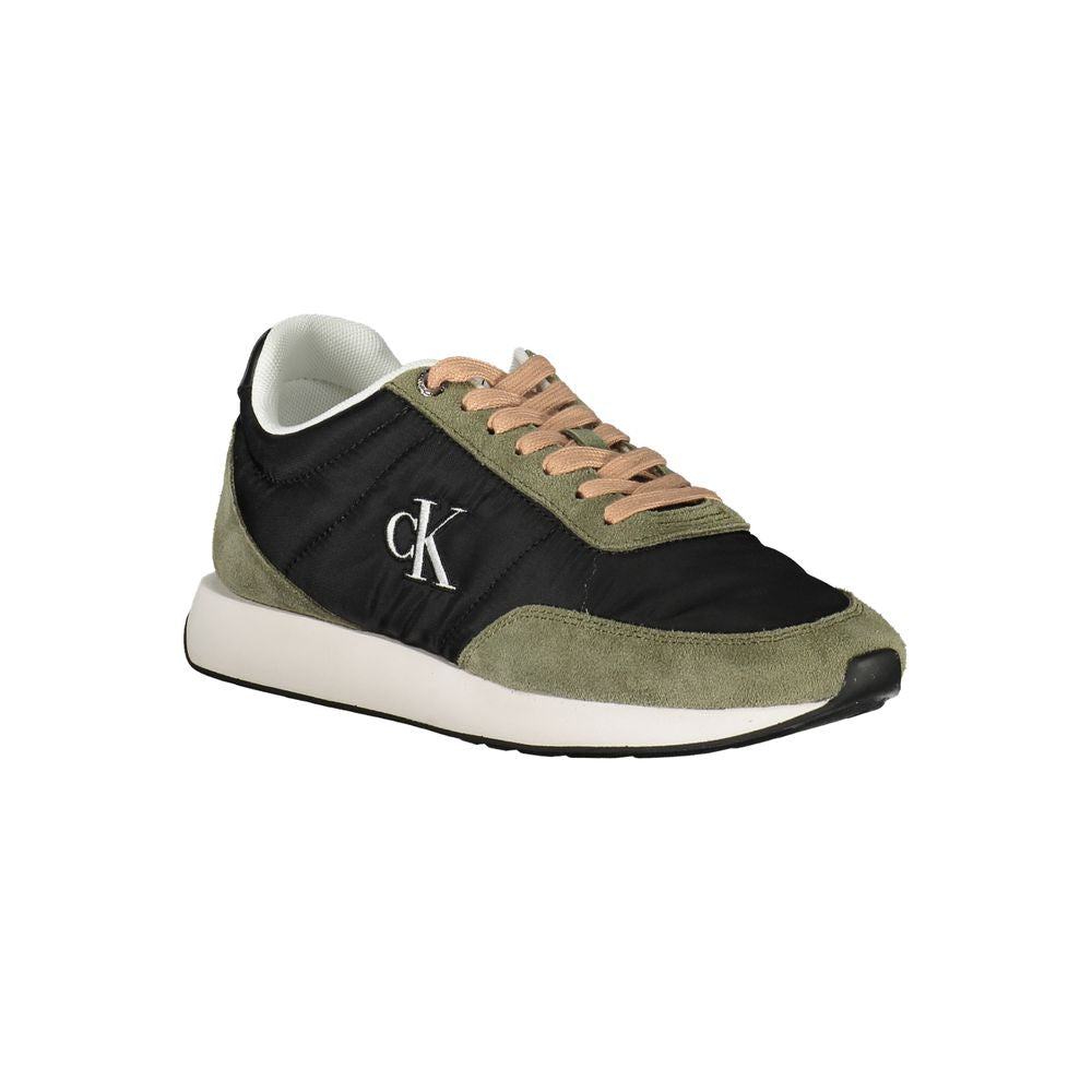 Calvin Klein Athletic Sneaker — Black Polyester
