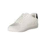 Calvin Klein Athletic Sneaker — White Polyurethane