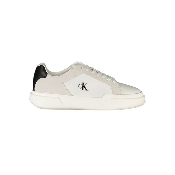 Calvin Klein Athletic Sneaker — White Leather