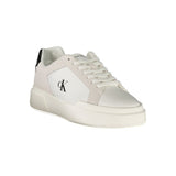 Calvin Klein Athletic Sneaker — White Leather