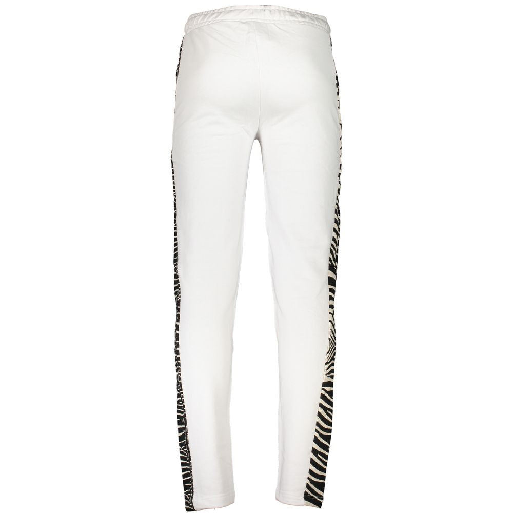 Cavalli Class Sweatpant — White Cotton