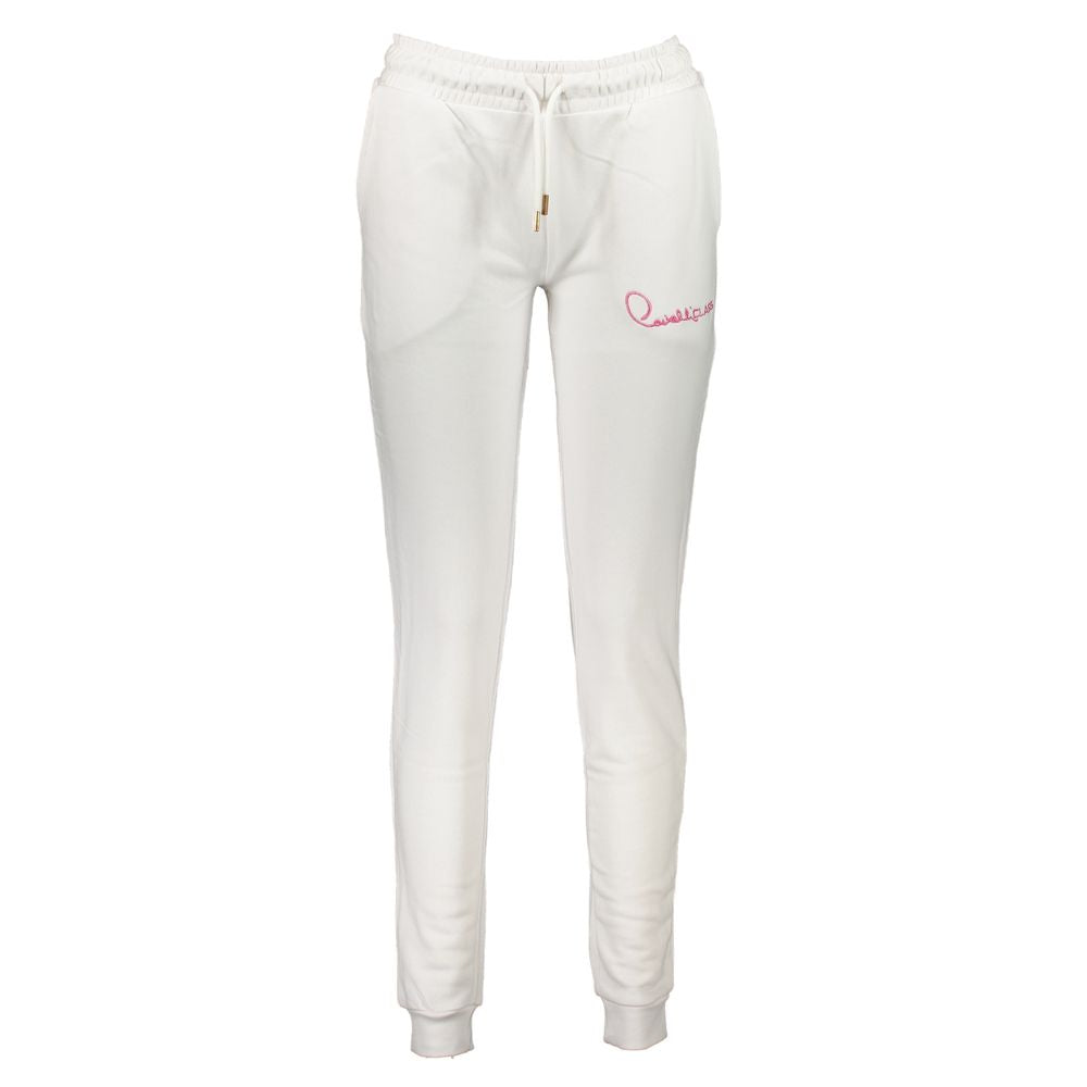 Cavalli Class Sweatpant — White Cotton