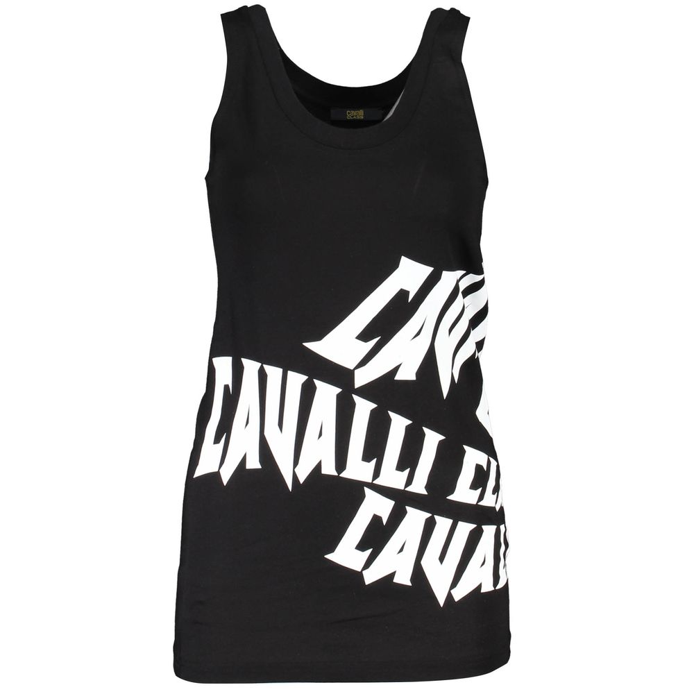 Cavalli Class Tank Top — Black Cotton