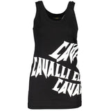 Cavalli Class Tank Top — Black Cotton