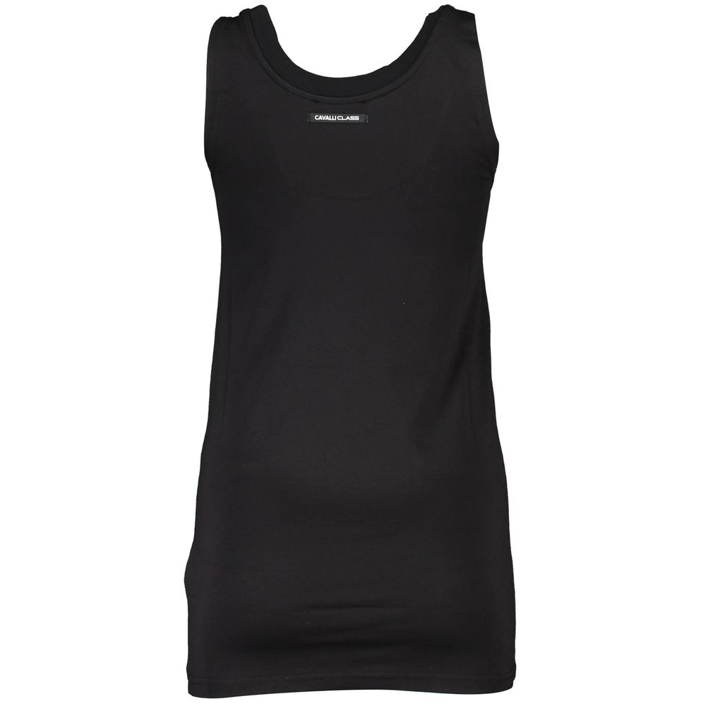 Cavalli Class Tank Top — Black Cotton