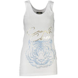 Cavalli Class Tank Top — White Cotton
