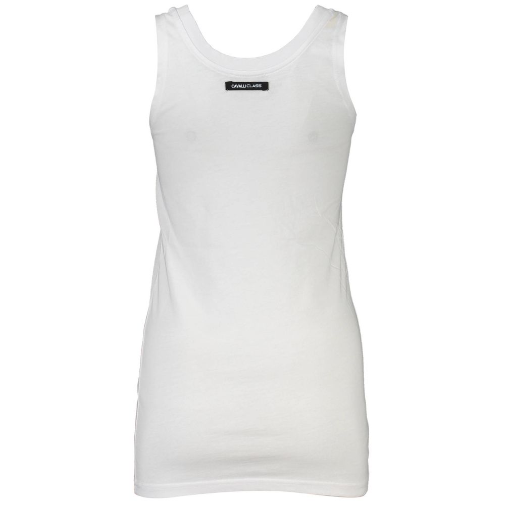 Cavalli Class Tank Top — White Cotton