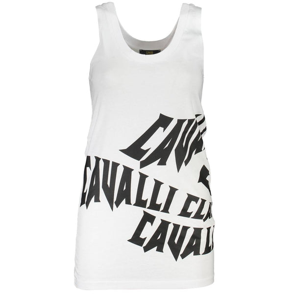 Cavalli Class Tank Top — White Cotton