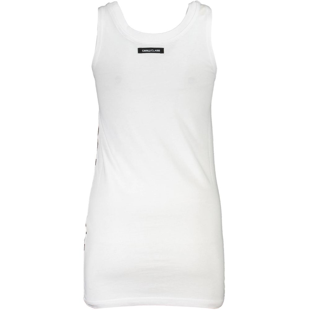 Cavalli Class Tank Top — White Cotton