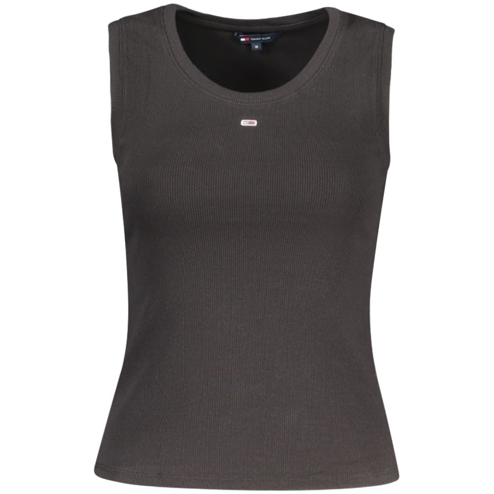 Tommy Hilfiger Tank Top — Black Cotton