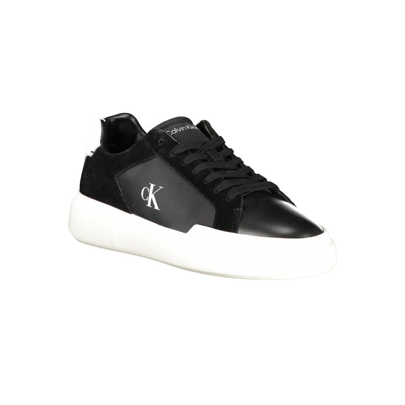 Calvin Klein Athletic Sneaker — Black Leather
