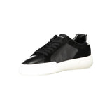 Calvin Klein Athletic Sneaker — Black Leather