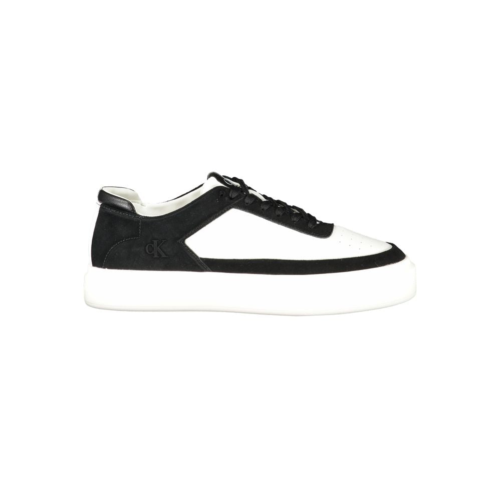 Calvin Klein Athletic Sneaker — White Polyurethane