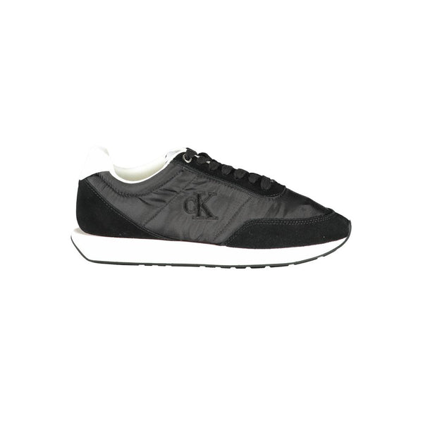 Calvin Klein Athletic Sneaker — Black Polyester