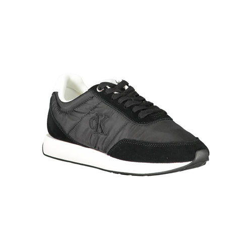 Calvin Klein Athletic Sneaker — Black Polyester