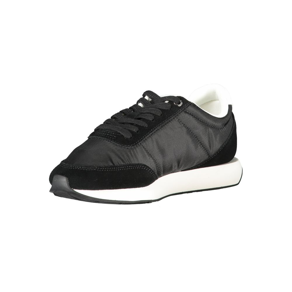 Calvin Klein Athletic Sneaker — Black Polyester