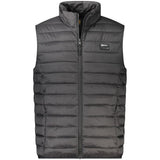 Cavalli Class Sleeveless Jacket — Black Polyester