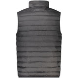 Cavalli Class Sleeveless Jacket — Black Polyester