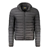 Cavalli Class Hooded Jacket — Black Polyester