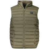 Cavalli Class Sleeveless Jacket — Green Polyester