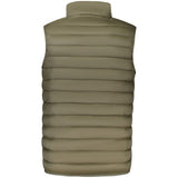 Cavalli Class Sleeveless Jacket — Green Polyester
