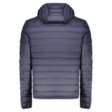 Cavalli Class Hooded Jacket — Blue Polyester