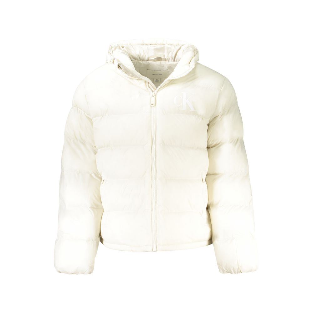 Calvin Klein Jacket — White Polyamide