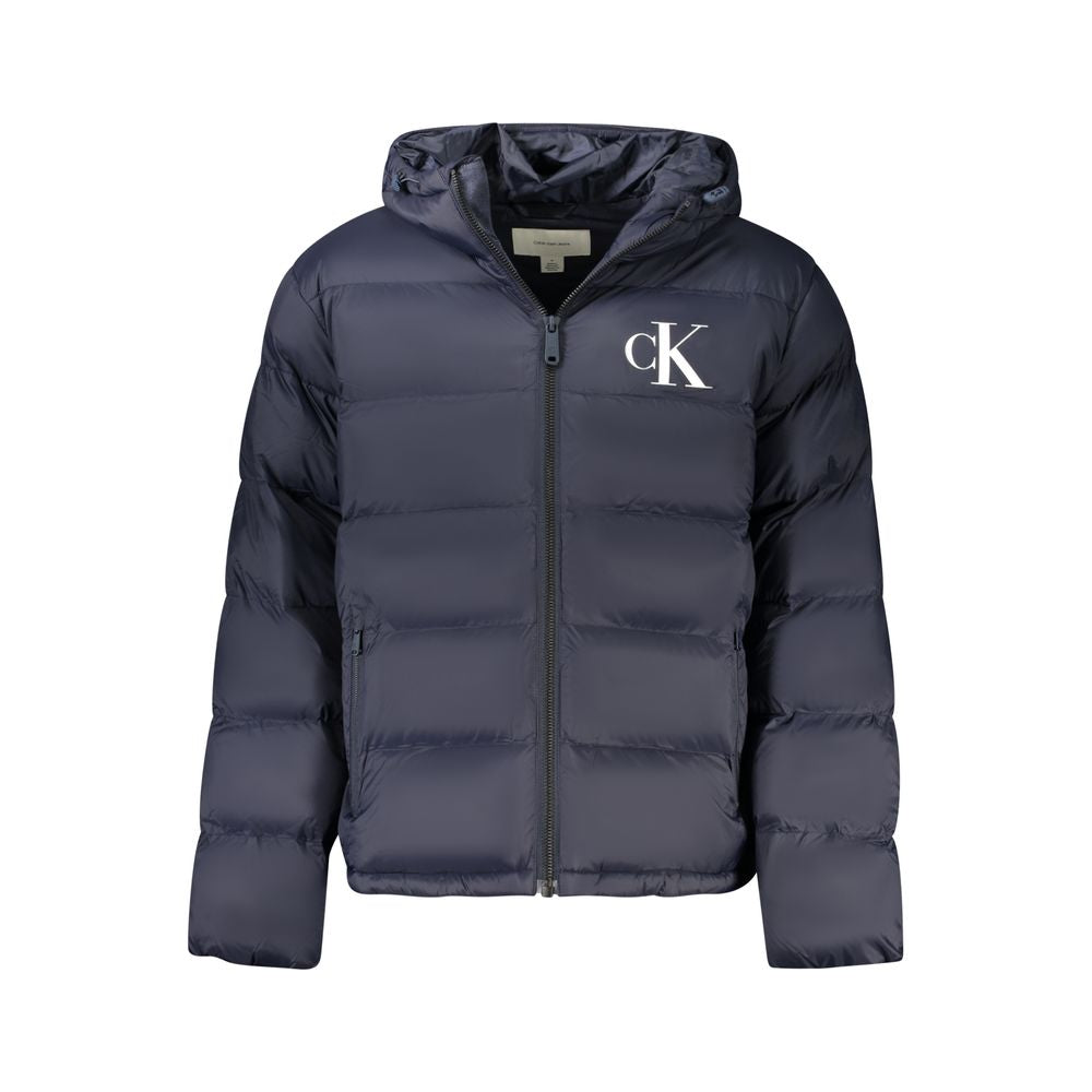Calvin Klein Jacket — Blue Polyamide