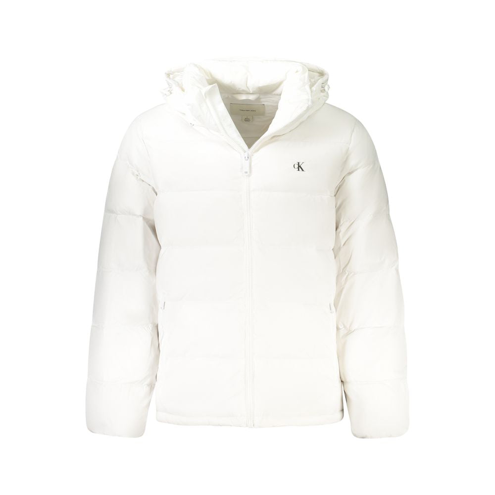 Calvin Klein Jacket — White Polyamide