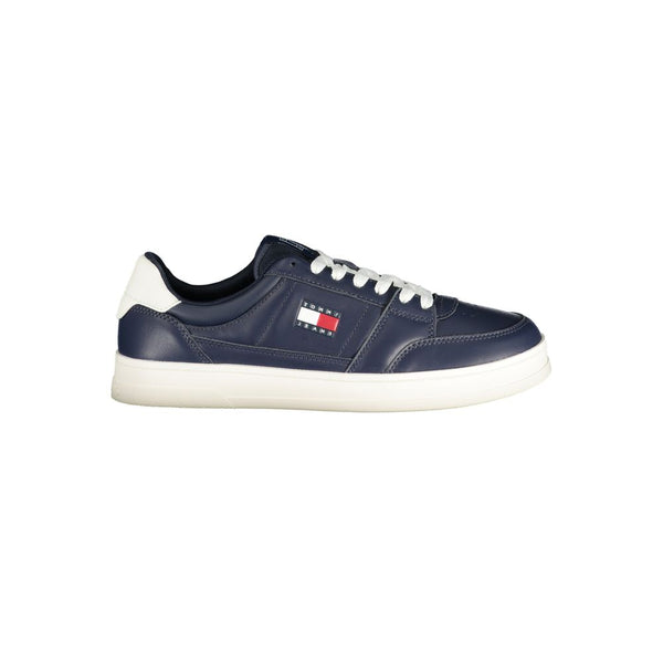 Tommy Hilfiger Athletic Sneaker — Blue Leather