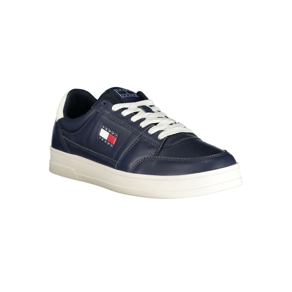 Tommy Hilfiger Athletic Sneaker — Blue Leather