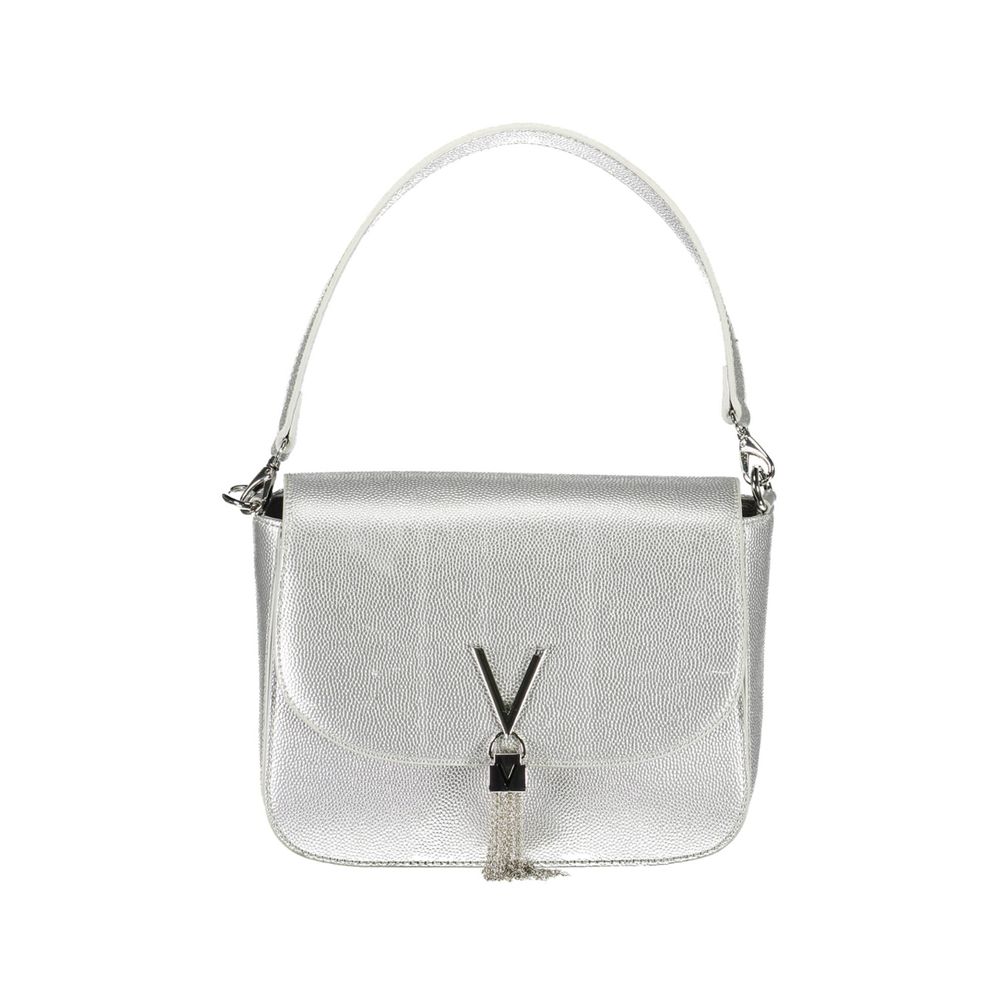 Mario Valentino Bag — Silver Polyurethane