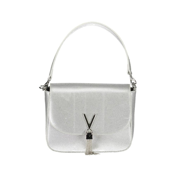 Mario Valentino Bag — Silver Polyurethane