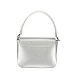 Mario Valentino Bag — Silver Polyurethane