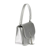 Mario Valentino Bag — Silver Polyurethane