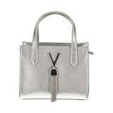 Mario Valentino Bag — Silver Polyurethane
