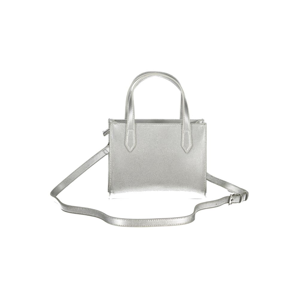 Mario Valentino Bag — Silver Polyurethane