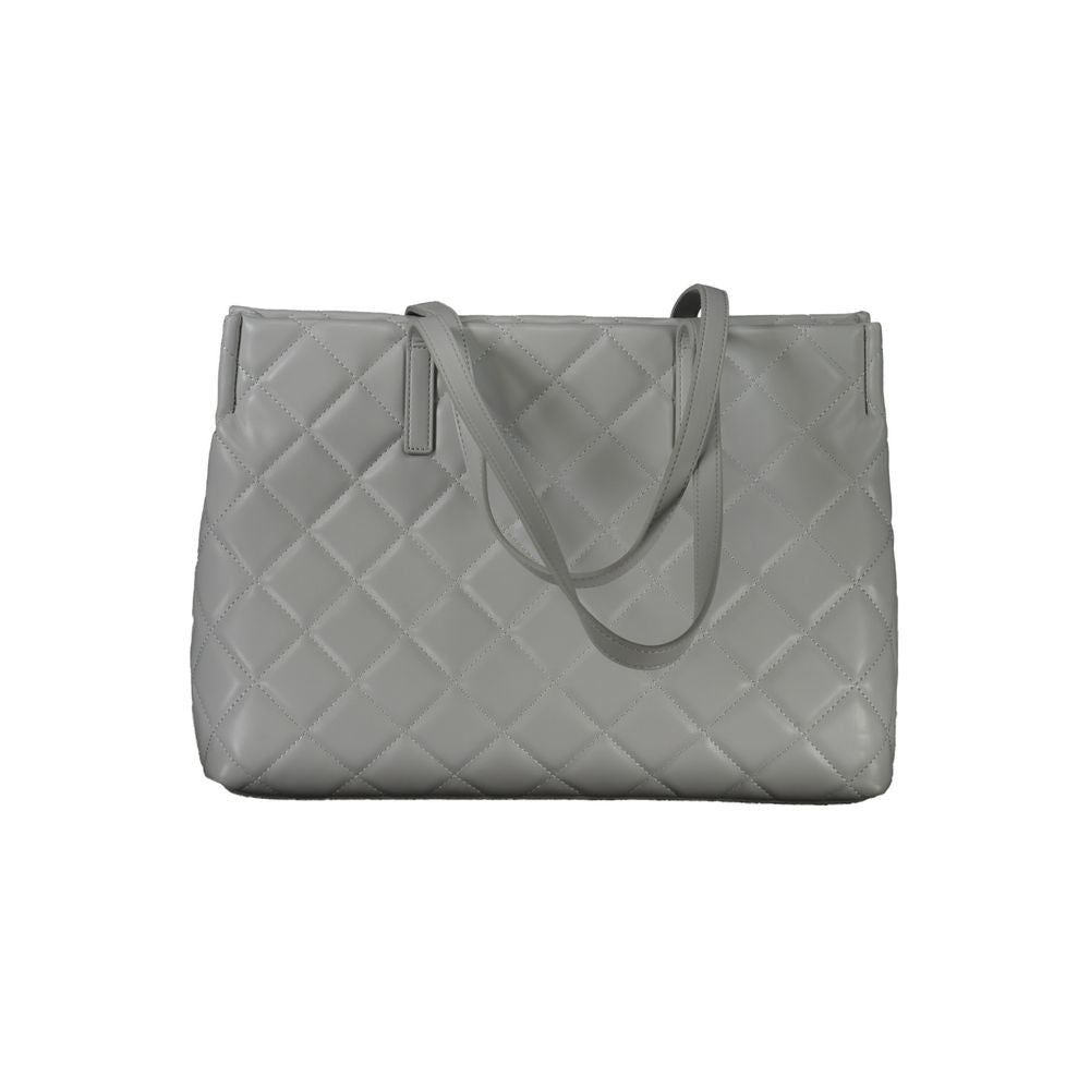 Mario Valentino Bag — Gray Polyurethane