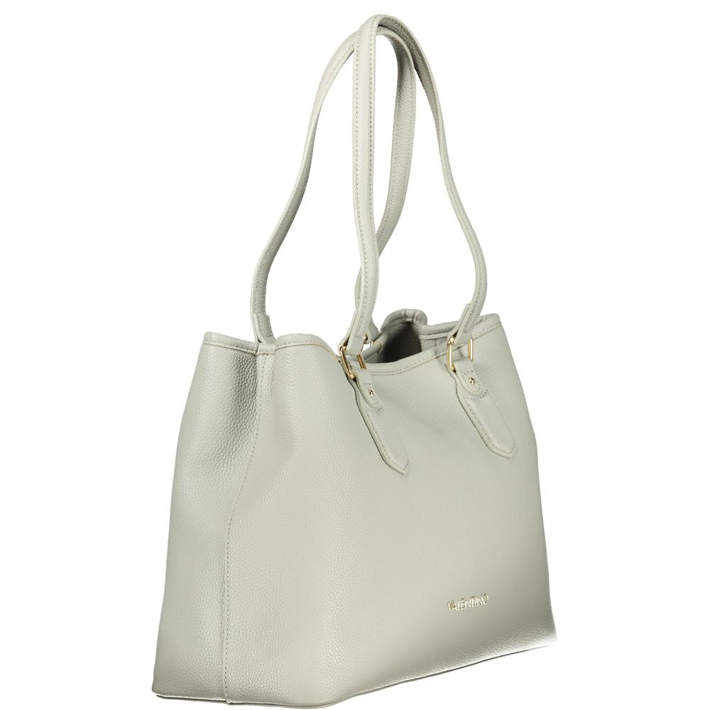 Mario Valentino Bag — Gray Polyurethane