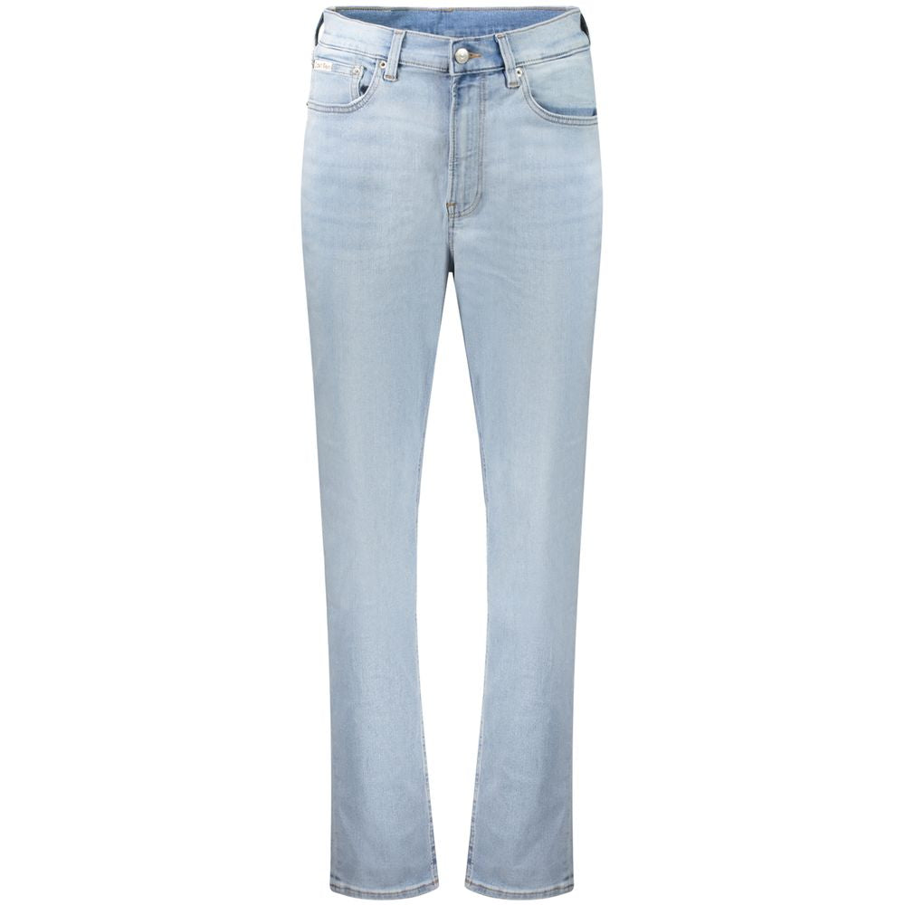 Calvin Klein Mom Jeans — Blue Cotton