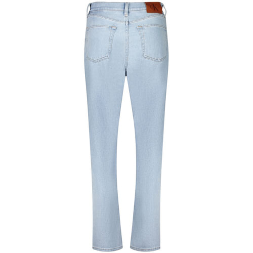 Calvin Klein Mom Jeans — Blue Cotton
