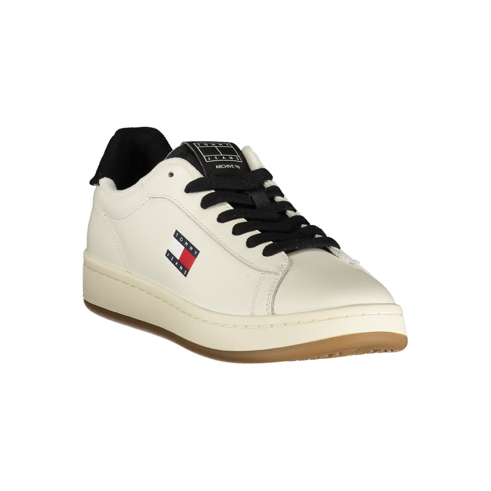 Tommy Hilfiger Athletic Sneaker — White Polyurethane